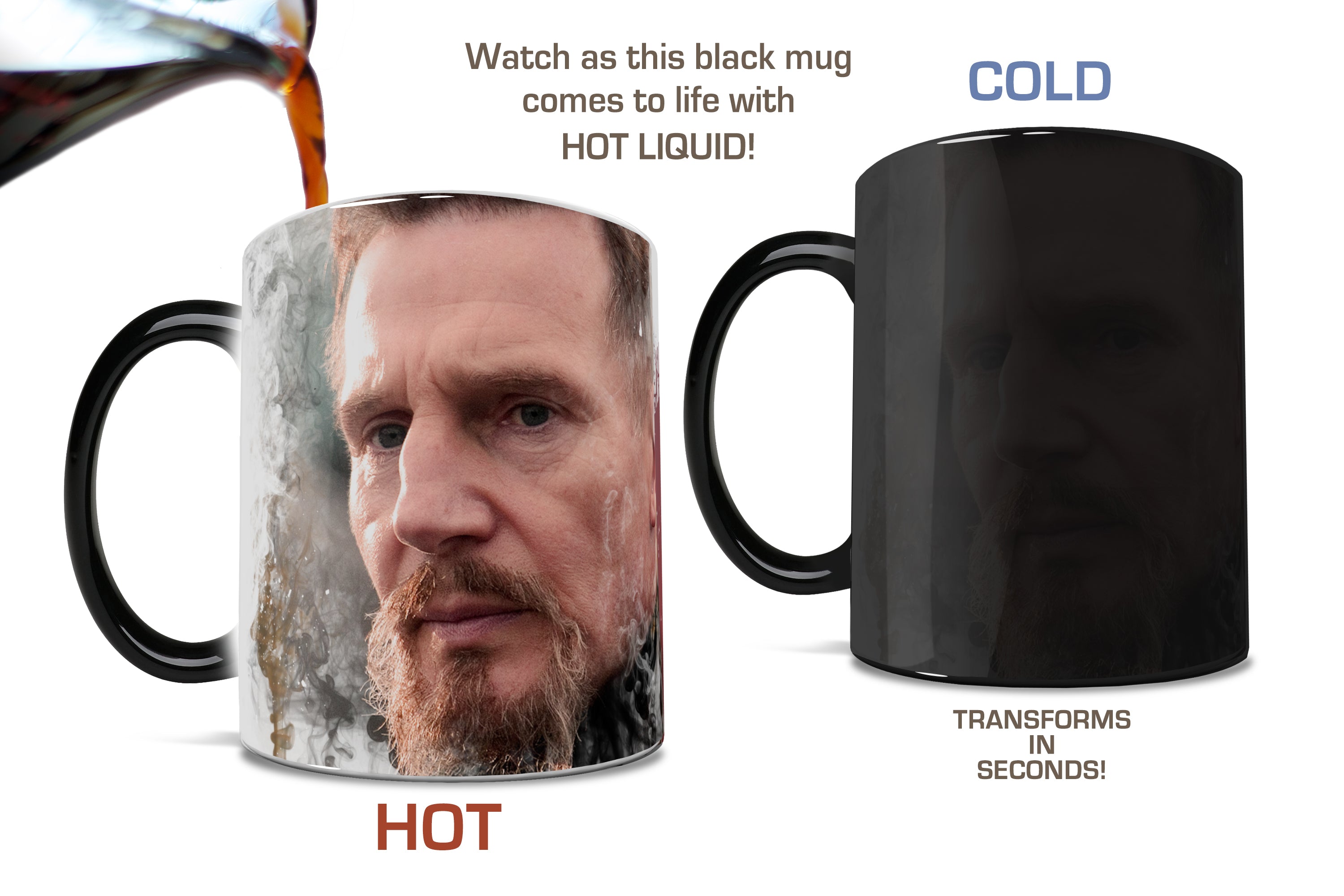 DC Comics (Batman: The Dark Knight Trilogy: Ras Al Ghul) Morphing Mugs® Heat-Sensitive Mug MMUG051